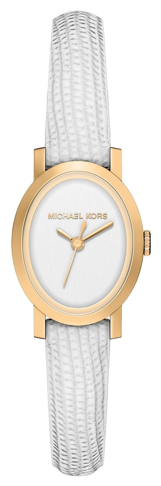 Michael Kors Mini Maude (20,5 mm) cadran blanc / bracelet en montre