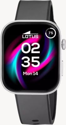 Lotus Смарт-часы Smartime Audaz 2-го поколения (38,8 мм), цифровой дисплей / черный резиновый ремешок 50213/1