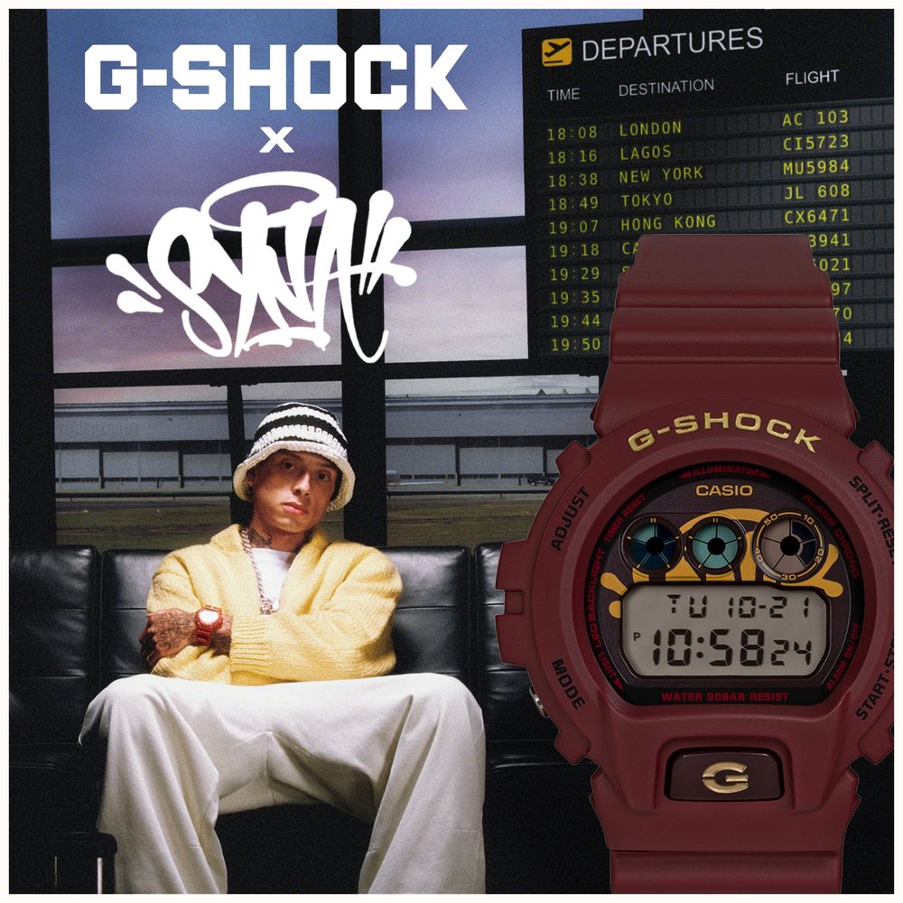 Casio G-Shock X SYNA - Central Cee Limited Edition 6900-Series DW