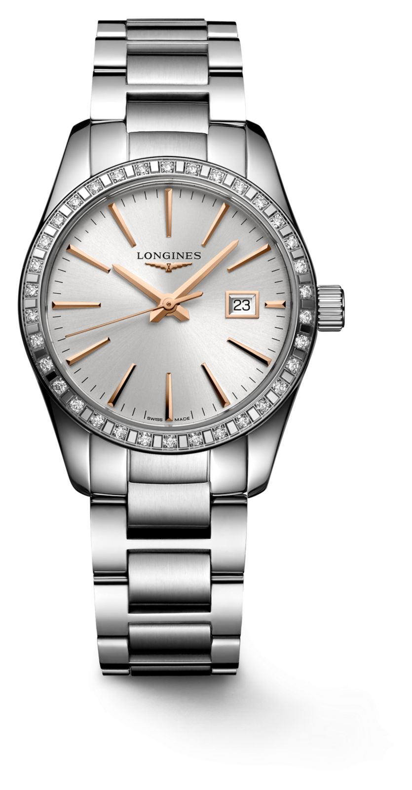 LONGINES Conquest classique (29,5 mm) cadran argentÃ© montre