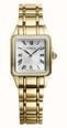 Herbelin Luna Diamond Quartz (24mm) Silver Guilloché Dial / Gold PVD Stainless Steel Bracelet 17457BP1N62Y01