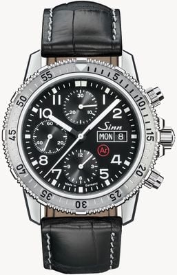 Sinn Cronógrafo de buceo tradicional 206.010 COWHIDE STRAP