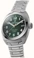 Bremont Terra Nova Date Automatic (40.5mm) Gradient Green Metal Dial / Stainless Steel Bracelet TN40-DT-SS-GN-B - vista alternativa 3