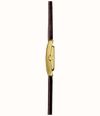 Herbelin Ve Avenue (19 x 23.4mm) Silver Guilloché Dial / Bordeaux Leather Strap 17537P08BU - alternatieve weergave 2