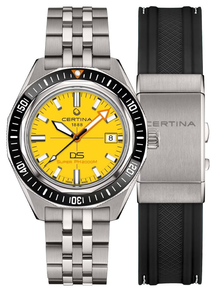 Certina DS Super PH2000M Powermatic 80 (43 mm) cadran montre