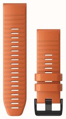 Garmin Bracelet de montre Quickfit 26 uniquement, silicone orange braise 010-12864-01