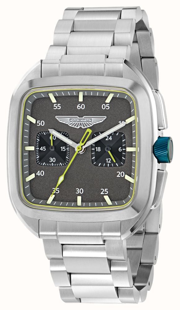 Aston Martin ULT Icon Quartz Chronograph (40.5mm) Black Dial / Stainless Steel Bracelet MTIU1S601 - alternative Ansicht 2