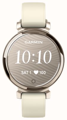 Garmin Lily 2 Fitness & Lifestyle Smartwatch (35.4mm) Cream Gold With Coconut Silicone Band 010-02839-70