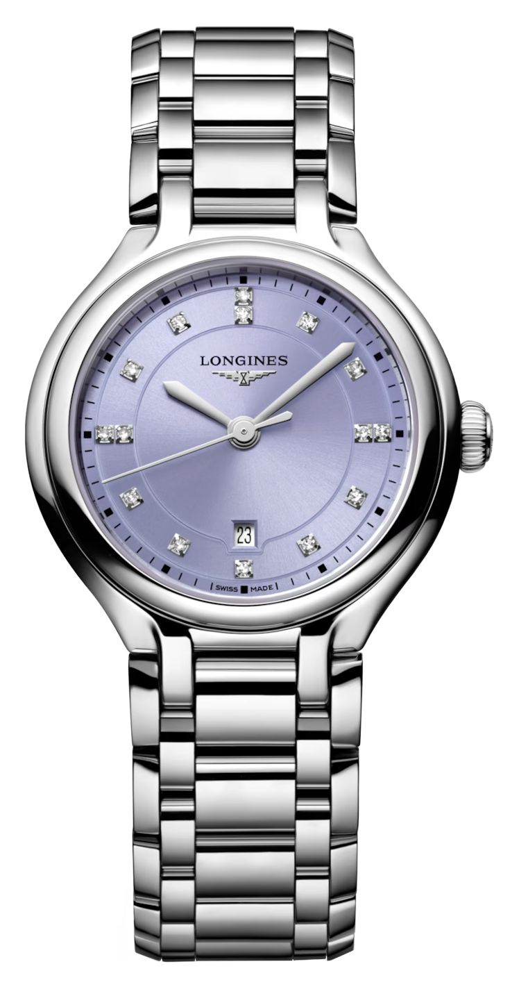 LONGINES Primaluna quartz diamant (30 mm), cadran montre