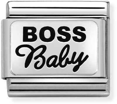 Nomination Classic Boss Baby In Steel And 925 Silver Charm 330109/36