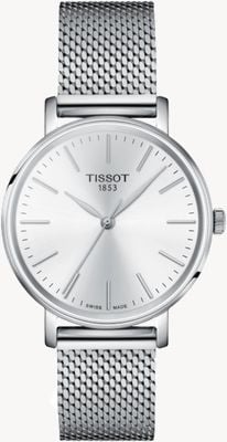Tissot Women's Everytime | Silver Dial | Steel Mesh Bracelet T1432101101100