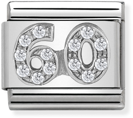Nomination Classic 60 Sterling Silver & Steel Charm 330304/24