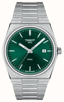 Tissot Prx 40 205 | cadran vert | bracelet en acier inoxydable T1374101109100