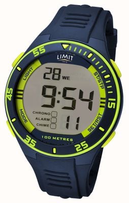 Limit Mostrador digital masculino com pulseira marinho 5574.66