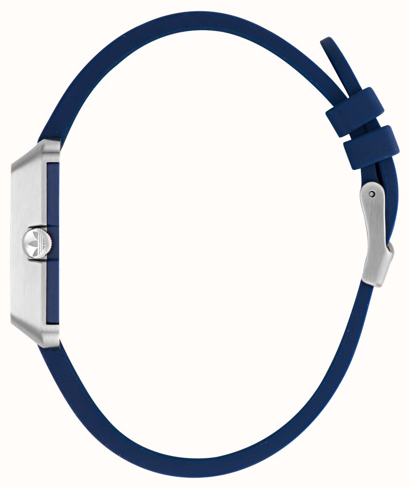 Adidas RETRO POP FOUR (31mm) Blue Dial / Blue Silicone Strap AOSY26502 - vista alternativa 3