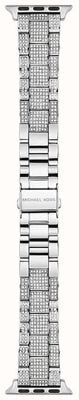 Michael Kors Apple watch band (38/40/41mm) RVS MKS8006