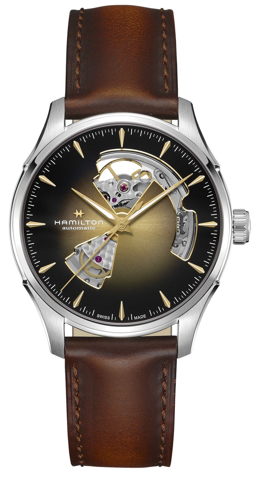 Hamilton Jazzmaster Open Heart automatique (40 mm), cadran montre