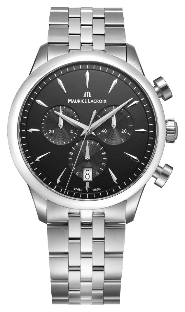 Maurice Lacroix 1975 Quartz Chronograph (40mm) Black Sun- Watch