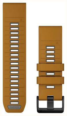 Garmin Nur Quickfit® 26-Uhrenarmband, Herbst-/Kieselgrau-Silikon 010-13393-03