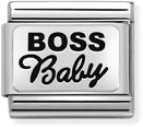 Nomination Classic Boss Baby In Steel And 925 Silver Charm 330109/36