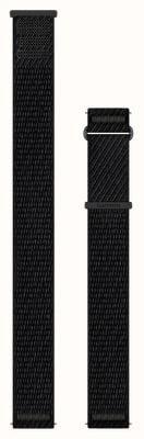 Garmin Pulseiras de liberação rápida (22 mm) em tecido Comfortfit cinza ardósia/preto - somente a pulseira 010-14400-08