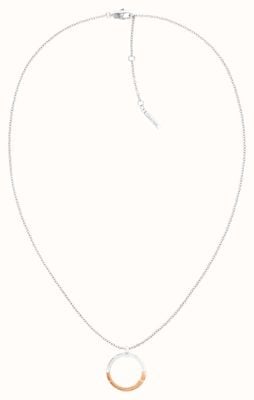 Calvin Klein Women's Soft Squares Necklace Stainless Steel 35000453