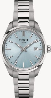 Tissot PR 100 (34mm) Blue Dial / Stainless Steel Bracelet T1502101135100
