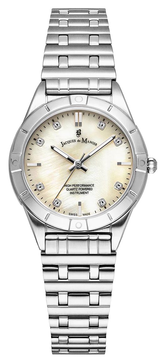 Jacques Du Manoir Leonie Ã  quartz trois aiguilles ( montre