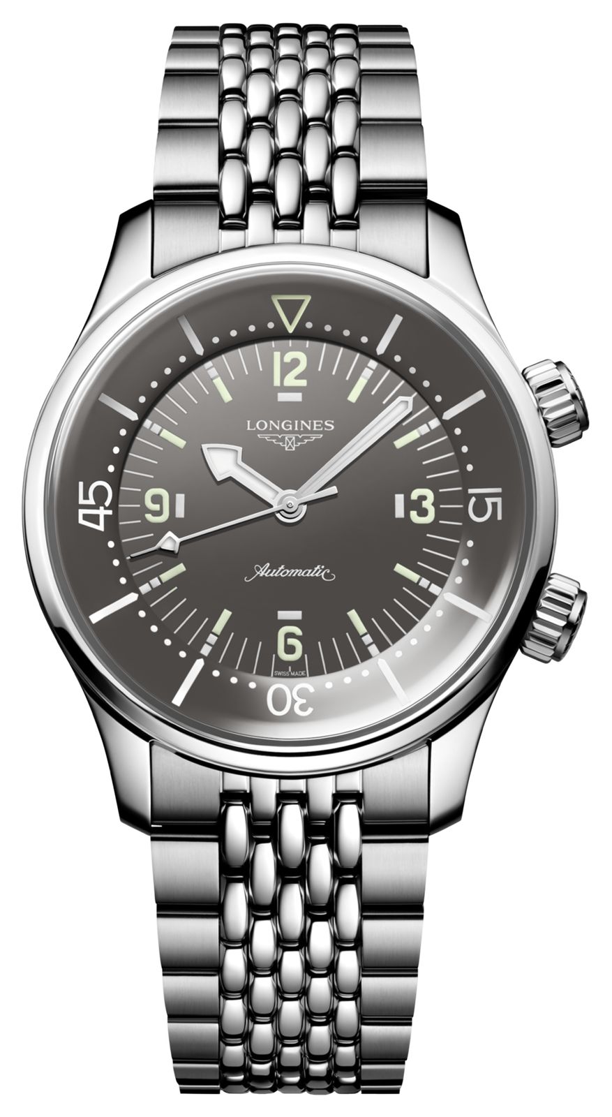 LONGINES Legend Diver automatische chronometer (39mm) grijze horloge-image-139720