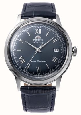 Orient Bambino Automatic (40.5mm) Blue Dial / Blue Leather Strap RA-AC0024L30B