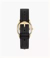 Fossil Harlow 33 mm Three-Hand Black Leather FS6215 - alternate view 2