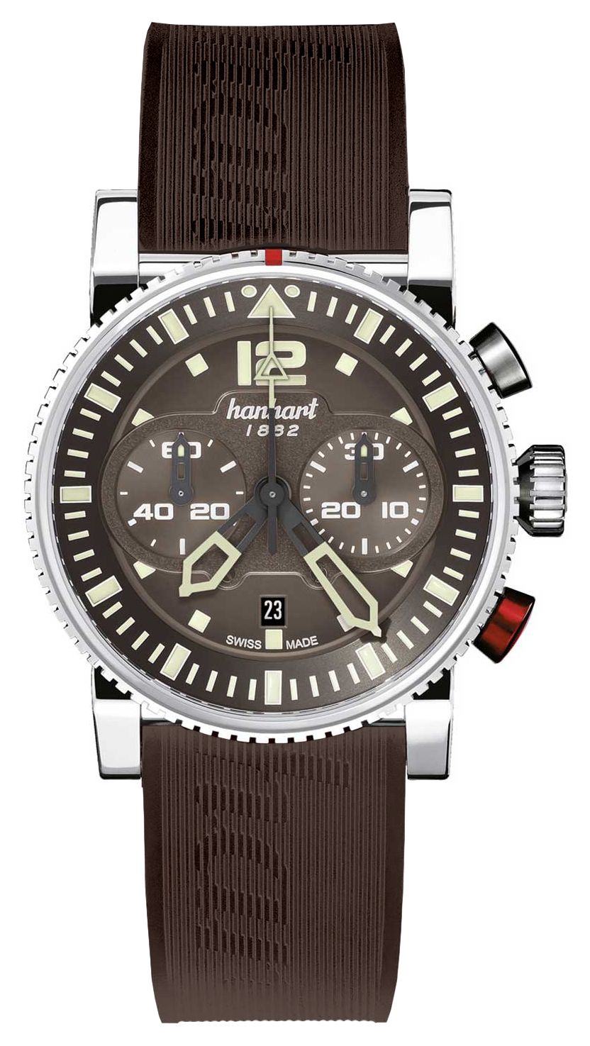 Hanhart Chronographe automatique Primus Pilot (44 mm), montre