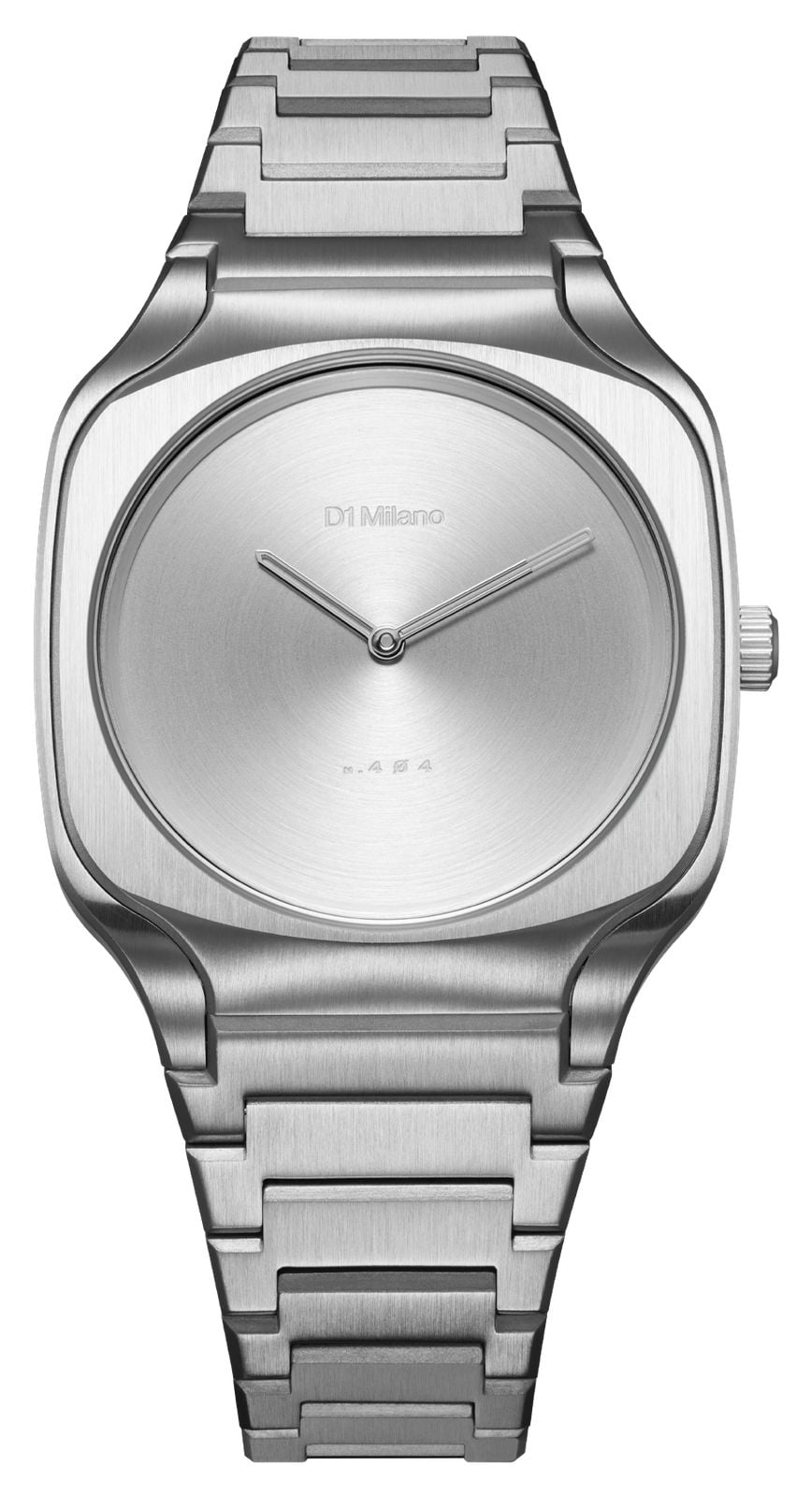D1 Milano BoÃ®tier carrÃ© gris (37 mm), cadran gris soleill montre