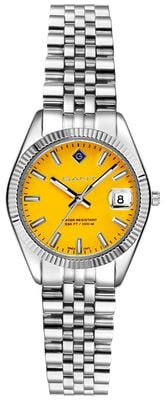 GANT Women's SUSSEX MINI (28mm) Yellow Dial / Stainless Steel Bracelet G181009