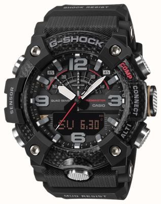 Casio G-Shock Mudmaster Black And Emergency Colours (52.1mm) Black
