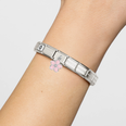 Nomination Classic - Pink Enamel Flower Charm 331805/23 - vista alternativa 2