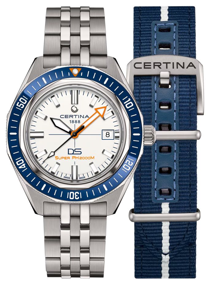 Certina DS Super PH2000M Powermatic 80 (43 mm) cadran montre