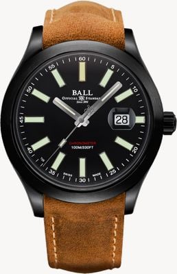 Ball Watch Company Étui automatique en carbure de titane Engineer II Green Berets NM2028C-L4CJ-BK