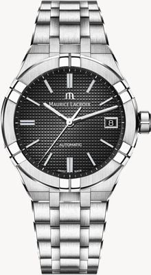 Maurice Lacroix Aikon Automatic 39mm Stainless Steel Black Dial AI6007-SS002-330-1