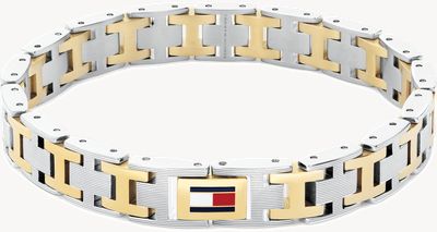 Tommy Hilfiger H-Link Two-Tone stainless Steel Bracelet 2790683