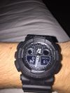 Customer picture of Casio G-shock chronograaf alarm zwart GA-100-1A1ER