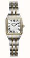 Herbelin Luna Mini Diamond Quartz (20mm) Silver Guilloché Dial / Two-Tone Stainless Steel Bracelet 17407BT54Y08