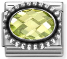 Nomination Classic Light Green Vintage Bead Cubic Zirconia Charm 330607/004
