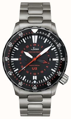 Sinn Stalowy zegar do misji U2 SDR 1020.040bracelet