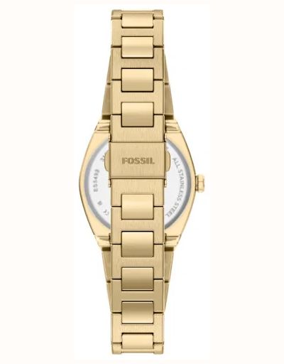 Fossil Everett 27 mm Three-Hand Gold-Tone Stainless Steel Fossil Watch ES5493 - 备用视图 2