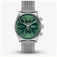 BOSS Mens Skytraveller Chronograph Green Dial Mesh Bracelet BOSS Watch 1514347