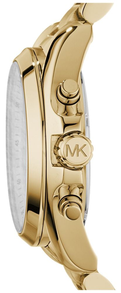 Michael Kors Women s Bradshaw Gold Toned Chronograph Watch MK5605 James Moore Co. Jewellers of Distinction Since 1997 in Kenilworth Warwickshire