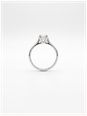 0.70ct Radiant Natural Diamond Platinum Solitaire Ring J40713 - alternative Ansicht 3