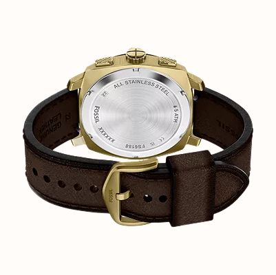 Fossil Machine 44 mm Chronograph Brown Leather FS6188 - vista alternativa 5