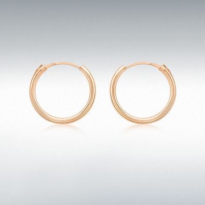 9ct 13mm Rose Gold Sleepers 5.51.2379